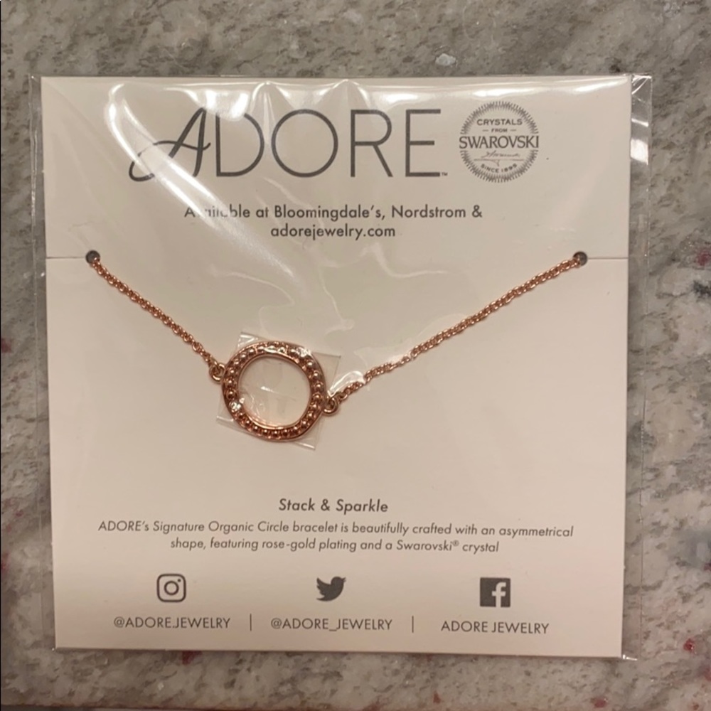 Adore Rose Gold Bracelet